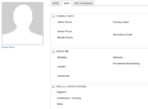 Autotask profile window