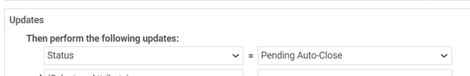Screenshot of Autotask WFR Ticket Update