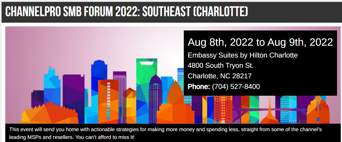 ChannelPro SMB Forum 2022 Southeast › Giant Rocketship | Autotask