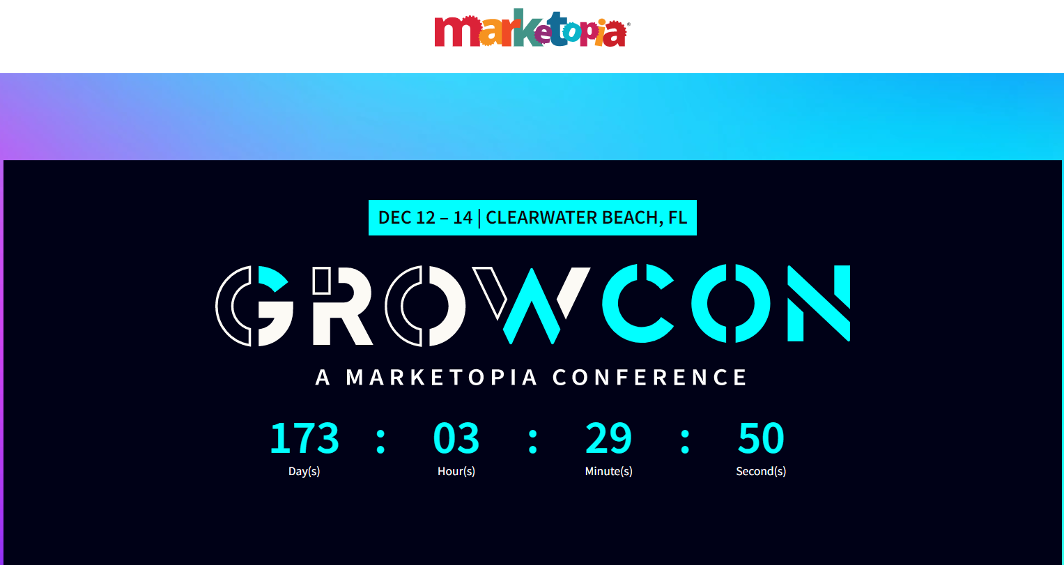 Marketopia Growcon MSP conference