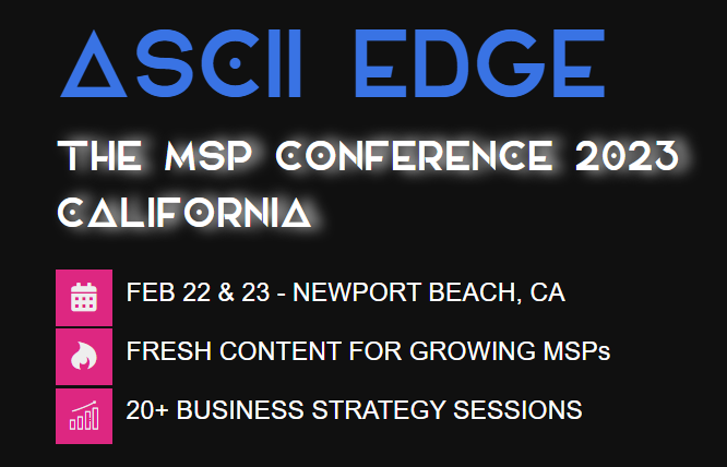ASCII Edge 2023 Newport Beach