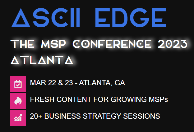 ASCII Edge 2023 Atlanta