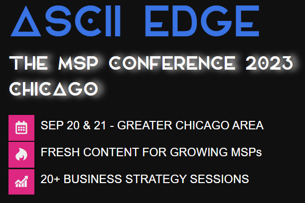 ASCII Edge 2023 Chicago