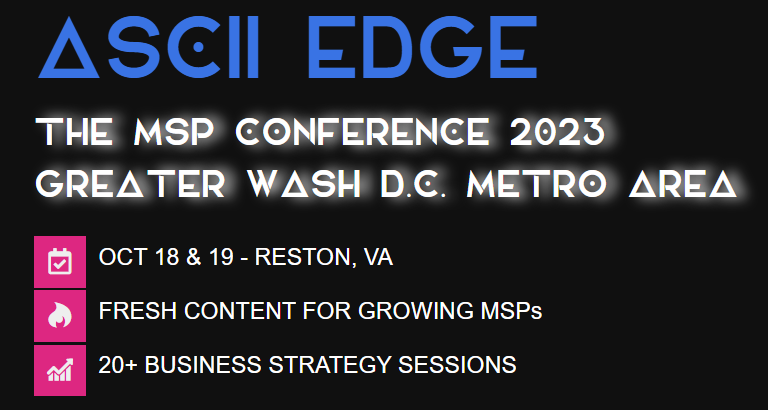 ASCII Edge 2023 Washington, D.C.